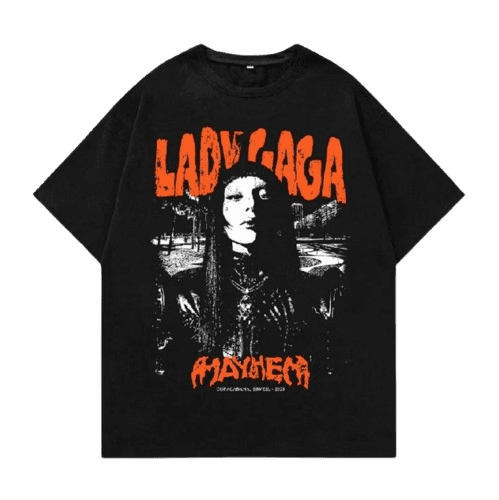 Camiseta Lady Gaga Mayhem Streetwear