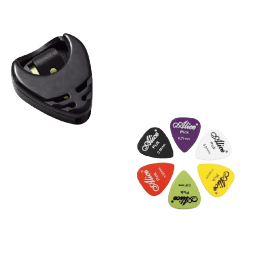 Porta Palhetas + 6 Palhetas Alice