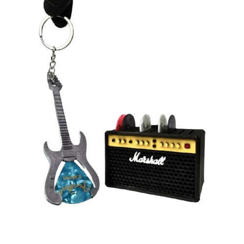 Kit Marshall + Chaveiro + Palheta Fender